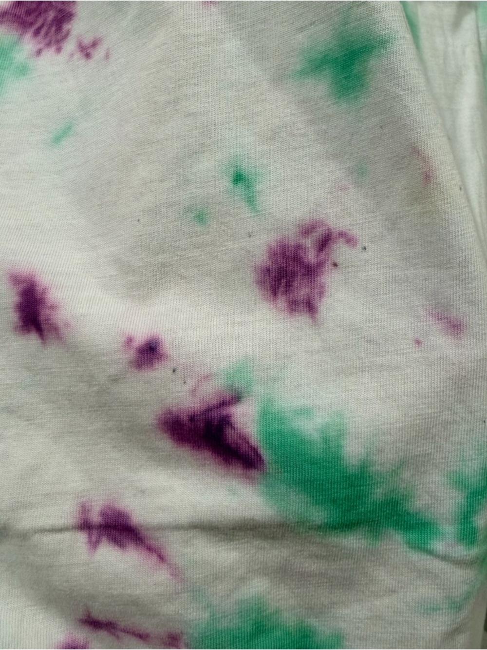 Guess Men's Short Sleeve Basic Tie-dye Logo Graphic T-Shirt Size Large - Picture 4 of 8